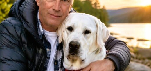 “This New Photo of Kevin Costner With His Dog Has Everyone Emotional 🥺🐾”