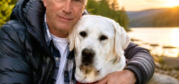 “This New Photo of Kevin Costner With His Dog Has Everyone Emotional 🥺🐾”
