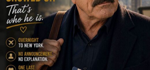 Tom Selleck Flew Back to New York on His Own Expense to Attend a Funeral for Someone the Production Never Knew He Was Close To